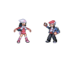Lucas and Dawn (Platinum) - Pokémon Customs