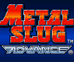 Title Screen - Metal Slug Advance