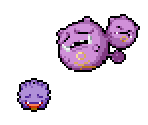 Koffing & Weezing - Pokémon Mystery Dungeon: Explorers of Time / Darkness