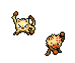 Mankey & Primeape - Pokémon Mystery Dungeon: Explorers of Time / Darkness