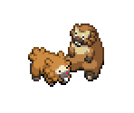 Bidoof & Bibarel - Pokémon Ranger 2: Shadows of Almia