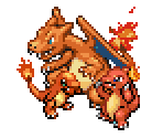 Charmander, Charmeleon & Charizard - Pokémon Ranger 2: Shadows of Almia