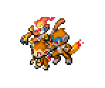 Chimchar, Monferno & Infernape - Pokémon Ranger 2: Shadows of Almia
