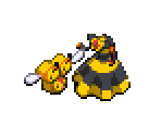 Combee & Vespiqueen - Pokémon Ranger 2: Shadows of Almia