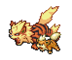 Growlithe & Arcanine - Pokémon Ranger 2: Shadows of Almia
