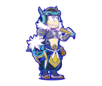 Karamatsu (Level 99) - Osomatsu-san Hesokuri Wars: Battle of the NEETs