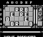 Password Screen - Mega Man IV