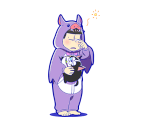 Ichimatsu (Dog Matsu: Afternoon Nap) - Osomatsu-san Hesokuri Wars: Battle of the NEETs