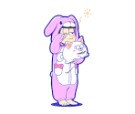 Todomatsu (Dog Matsu: Afternoon Nap) - Osomatsu-san Hesokuri Wars: Battle of the NEETs