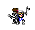 Alcedor and His Squire Cervul (Mega Man 8-bit Deathmatch-Style) - Infernax Customs