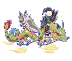 Choromatsu (China Clothes: The Mythical Auspicious Beast Tamer) - Osomatsu-san Hesokuri Wars: Battle of the NEETs
