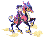 Todomatsu (China Clothes: The Mythical Auspicious Beast Tamer) - Osomatsu-san Hesokuri Wars: Battle of the NEETs
