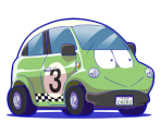 Choromatsu (Car: Racing) - Osomatsu-san Hesokuri Wars: Battle of the NEETs