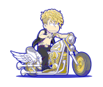 Ichimatsu (Angel Biker) - Osomatsu-san Hesokuri Wars: Battle of the NEETs