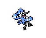 Mordecai (Mega Man 8-bit Deathmatch-Style) - Cartoon Network Customs