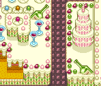 Candy World World Map and Pieces - DoReMi Fantasy: Milon no Dokidoki Daibouken (JPN)