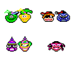 Character Faces - Quarky and Quaysoo's Turbo Science