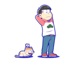 Osomatsu (Cats: Episode) - Osomatsu-san Hesokuri Wars: Battle of the NEETs