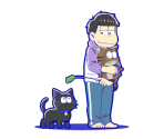 Ichimatsu (Cats: Episode) - Osomatsu-san Hesokuri Wars: Battle of the NEETs