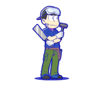 Karamatsu (Osomatsu-san the Movie) - Osomatsu-san Hesokuri Wars: Battle of the NEETs
