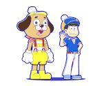 Karamatsu (Akatsuka TV: Hexagon and Friends {The Sextuplet Brothers}) - Osomatsu-san Hesokuri Wars: Battle of the NEETs