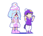 Ichimatsu (Akatsuka TV: Hexagon and Friends {The Sextuplet Brothers}) - Osomatsu-san Hesokuri Wars: Battle of the NEETs