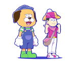 Todomatsu (Akatsuka TV: Hexagon and Friends {The Sextuplet Brothers}) - Osomatsu-san Hesokuri Wars: Battle of the NEETs
