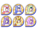 Set Icons (F6: Animal Pajama) - Osomatsu-san Hesokuri Wars: Battle of the NEETs
