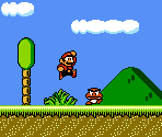 Grass Stage Tileset (NES-Style) - Mario Customs