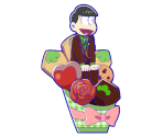 Choromatsu (Valentine) - Osomatsu-san Hesokuri Wars: Battle of the NEETs