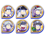 Set Icons (Hesokuri Wars ReMIX3) - Osomatsu-san Hesokuri Wars: Battle of the NEETs