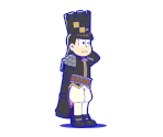 Todomatsu (Chess Matsu: Black) - Osomatsu-san Hesokuri Wars: Battle of the NEETs