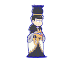 Ichimatsu (Chess Matsu: Black) - Osomatsu-san Hesokuri Wars: Battle of the NEETs
