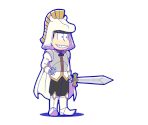 Osomatsu (Chess Matsu: White) - Osomatsu-san Hesokuri Wars: Battle of the NEETs
