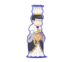 Ichimatsu (Chess Matsu: White) - Osomatsu-san Hesokuri Wars: Battle of the NEETs