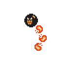 Flame Chomp (Super Mario Bros. 1 NES-Style) - Mario Customs
