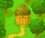 Behind the Church (Spring) - Harvest Moon: More Friends of Mineral Town