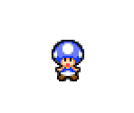 Toad Kid (Blue) - Mario & Luigi: Bowser's Inside Story