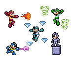 Mega Man 9 Weapons (Wily Wars-Style) - Mega Man Customs