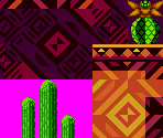 Desert Dazzle Tileset - Sonic the Hedgehog CD (Mobile)