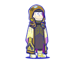 Jyushimatsu (Cyberpunk 2.0) - Osomatsu-san Hesokuri Wars: Battle of the NEETs