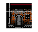 Town Tileset - Castlevania 2: Simon's Quest