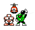 Enemies (Mega Man 03) - Mega Man Maker