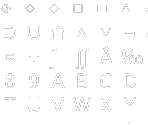 Font - Bomberman Blast