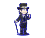 Osomatsu (Steampunk: Baron) - Osomatsu-san Hesokuri Wars: Battle of the NEETs