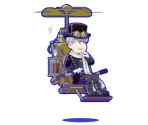 Todomatsu (Steampunk: Baron) - Osomatsu-san Hesokuri Wars: Battle of the NEETs