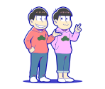 Osomatsu with Todomatsu (Pre-Movie Skits) - Osomatsu-san Hesokuri Wars: Battle of the NEETs