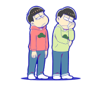 Choromatsu with Osomatsu (Pre-Movie Skits) - Osomatsu-san Hesokuri Wars: Battle of the NEETs
