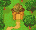 Behind the Church (Autumn) - Harvest Moon: More Friends of Mineral Town