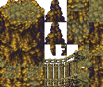 Mountain & Mountain Cave Tilesets - Trials of Mana (JPN)